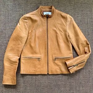FIGUE Zip Leather Jacket